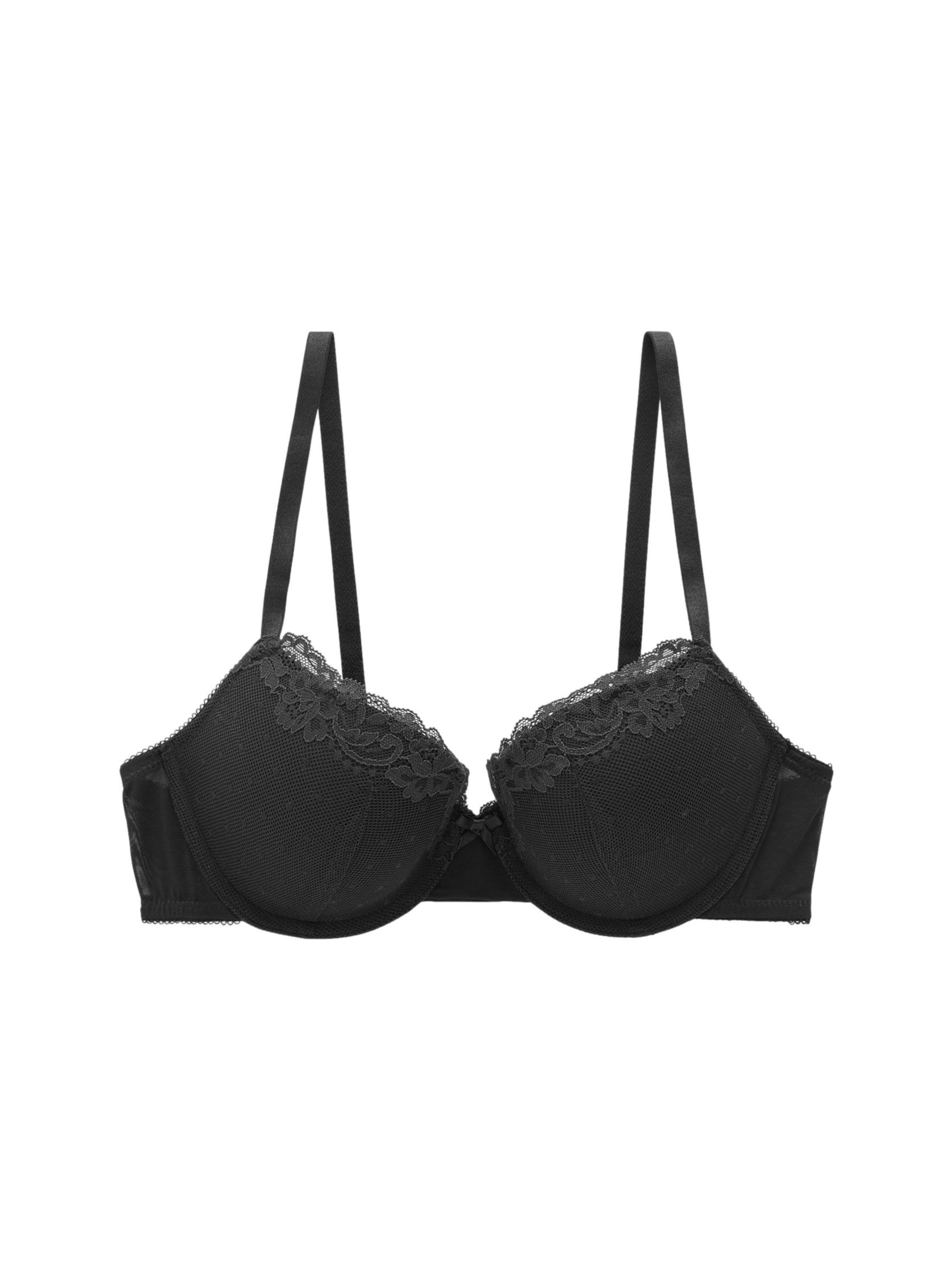Next Bra in Black: front