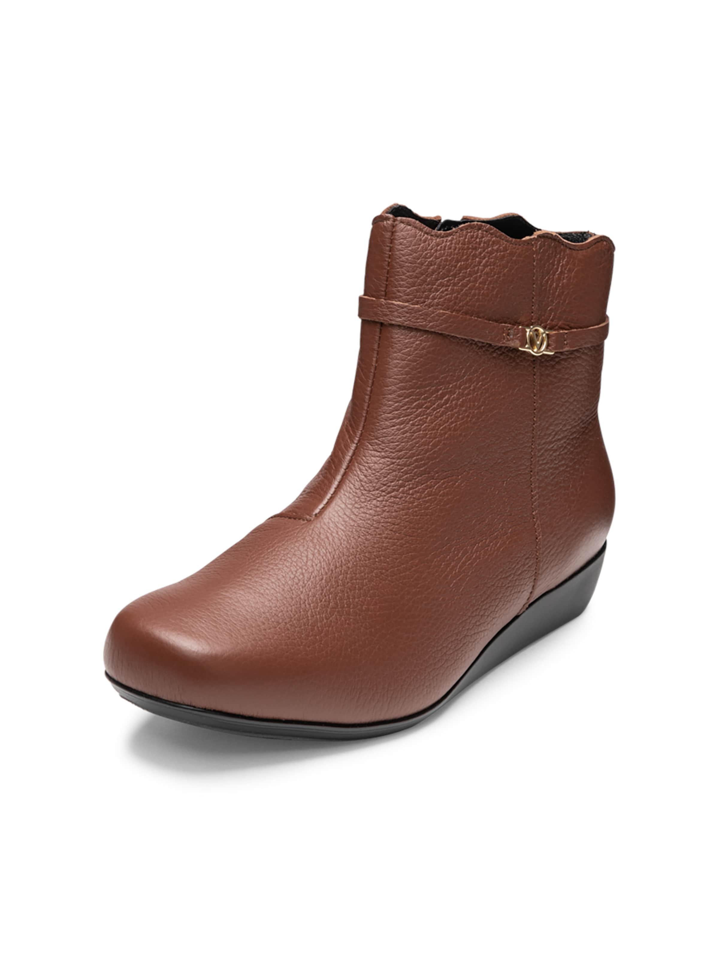 VITAFORM Bootie in Brown: front