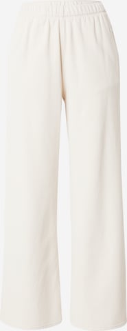 Wide Leg Pantalon HOLLISTER en beige : devant