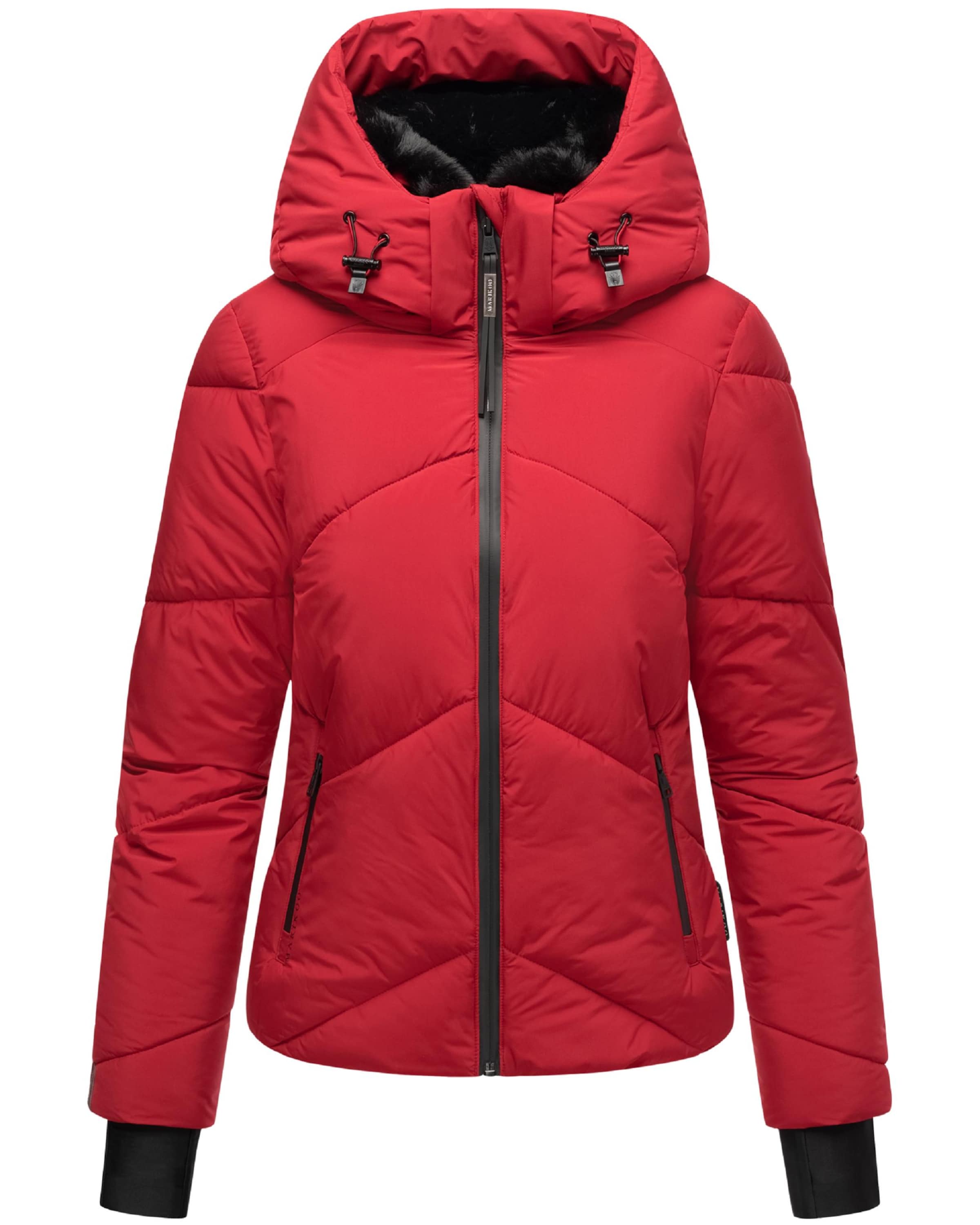 MARIKOO Χειμερινό μπουφάν 'Simaraa XVI' σε κόκκινο: μπροστά