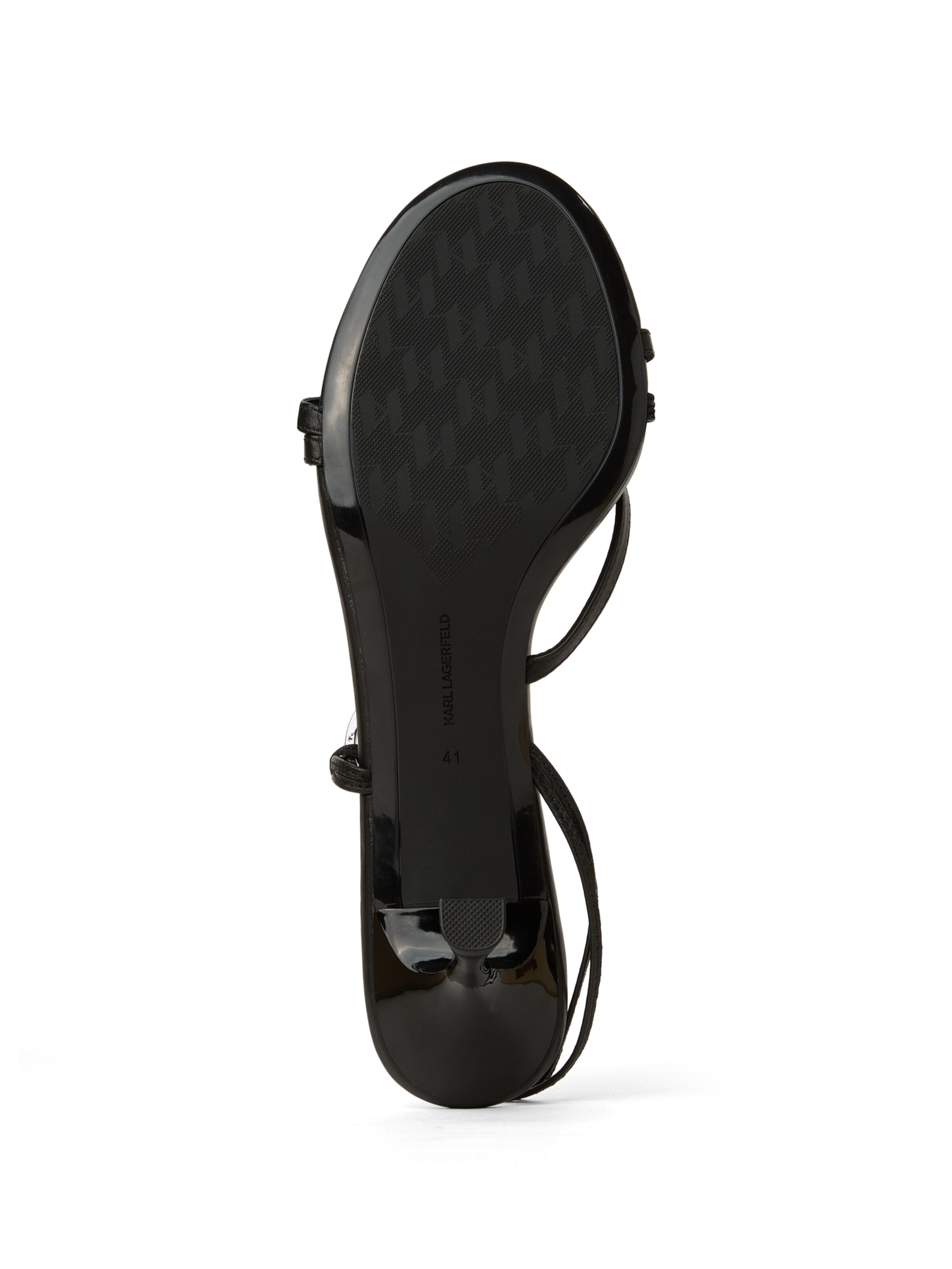 Karl Lagerfeld Sling körömcipők ' SIENNA CORD ' - fekete