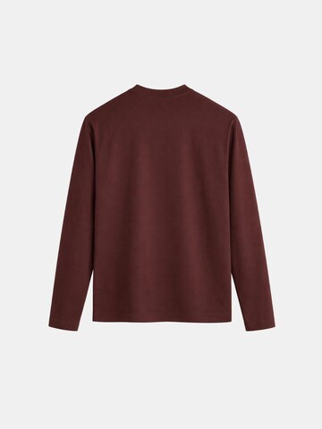 Richesse Shirt 'LONGSLEEVE | BROWN' in Bruin