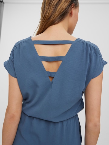 VERO MODA Kleid 'Sasha Bali' in Blau