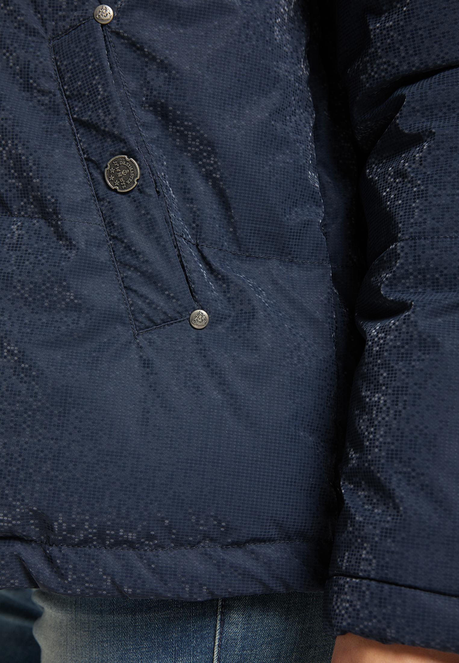 DreiMaster Vintage Jacke in Dunkelblau, Nachtblau 