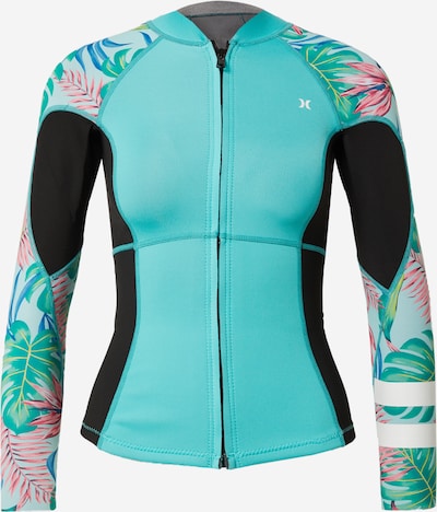 Hurley Športna jakna 'ADVANT' | voda / roza / črna / bela barva, Prikaz izdelka