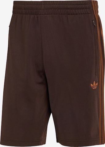 ADIDAS ORIGINALS Shorts 'Firebird' in Braun: Vorderseite