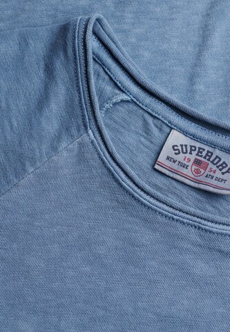 Superdry & Co Shirt 'Athletic Essentials' in Blauw
