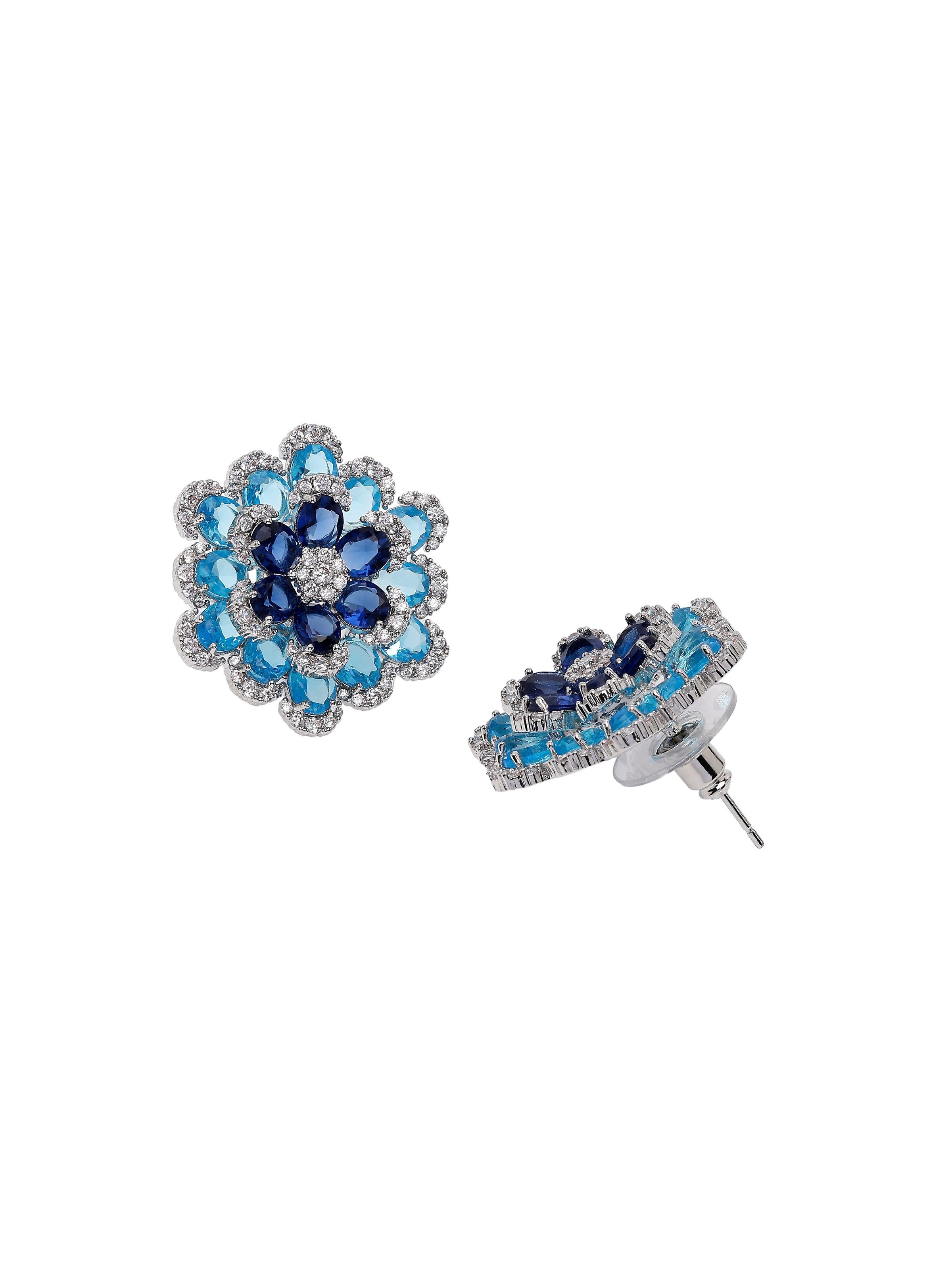 Orecchini 'Ceciliala' di AVANT-GARDE PARIS in blu