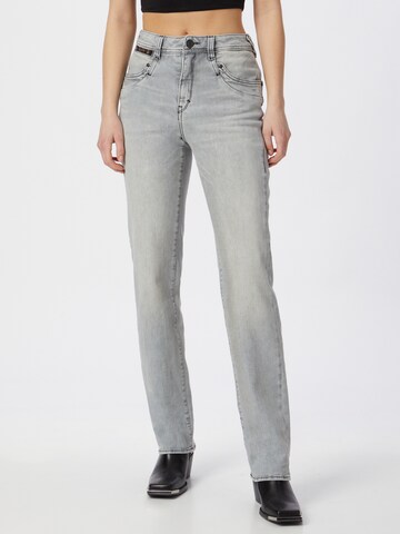 regular Jeans di Herrlicher in grigio: frontale