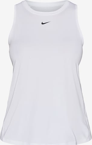 balta NIKE Sportiniai marškinėliai be rankovių 'ONE CLASSIC': priekis