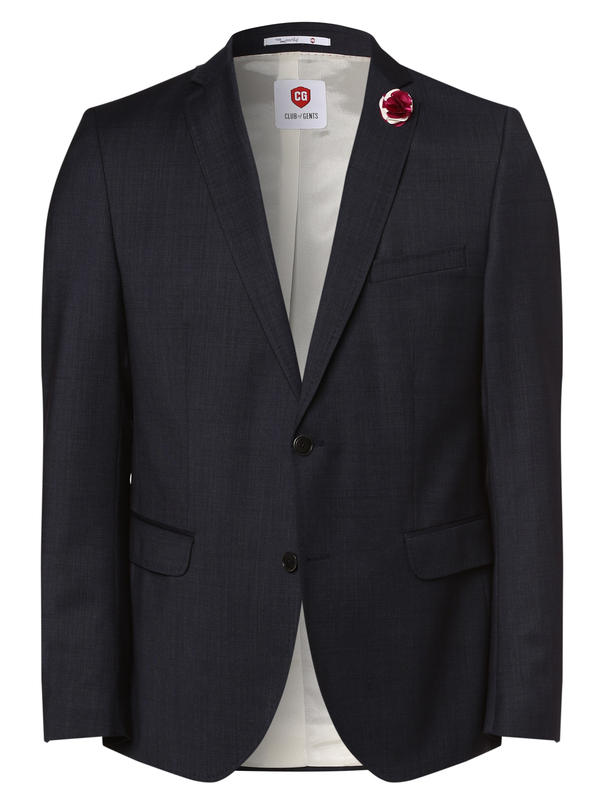 CG CLUB OF GENTS Slim fit Suit Jacket 'Patrick-ST' in Blue: front