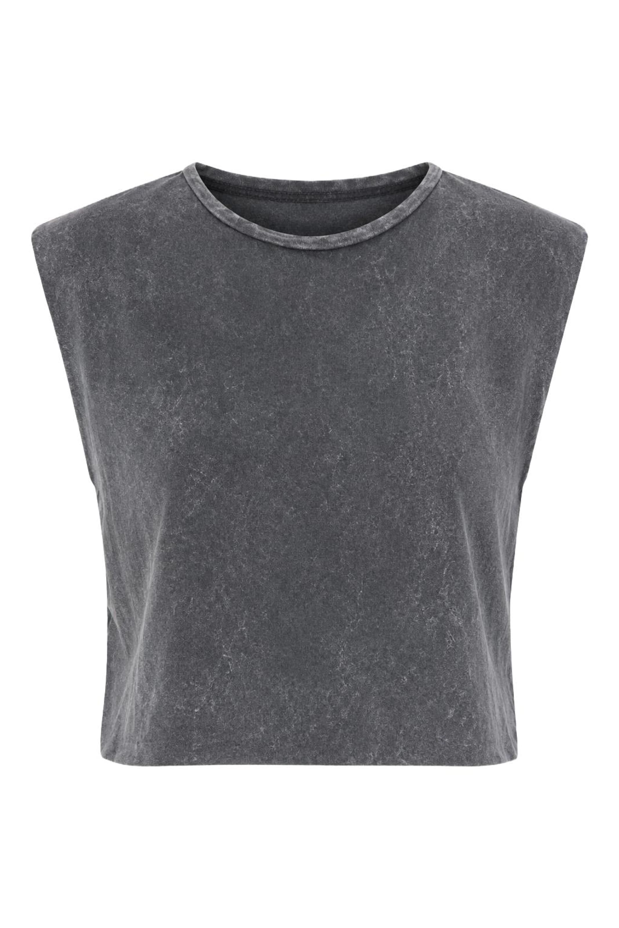 Alexa Dash Shirt in Grey: front
