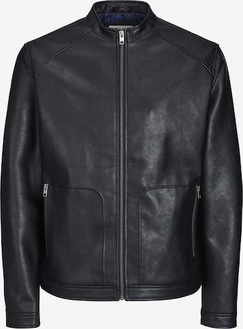 Veste mi-saison 'VERN' JACK & JONES en noir : devant