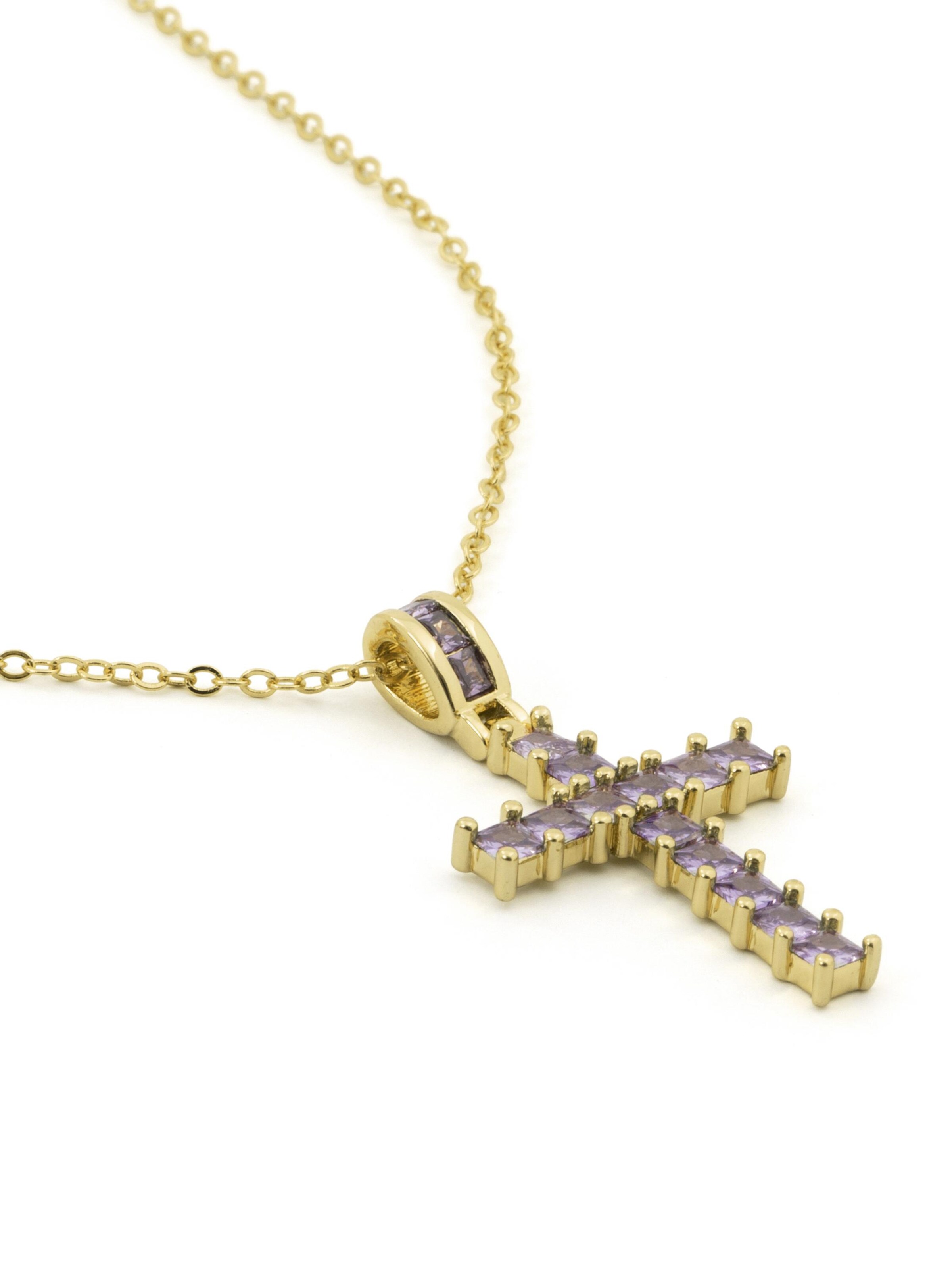 Collana 'Amku' di Luxenter in lilla
