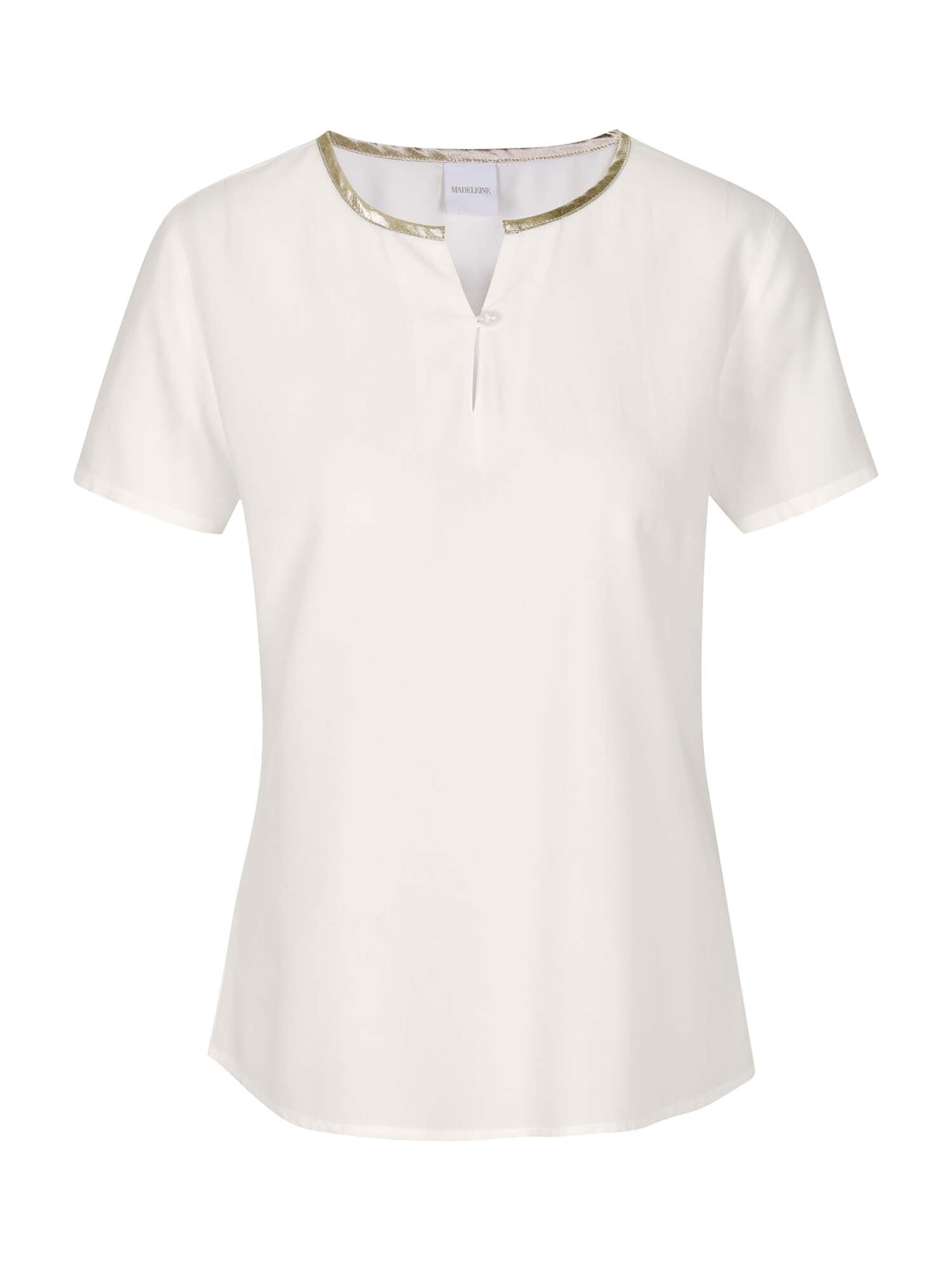 MADELEINE Bluse in Weiß: Vorderseite