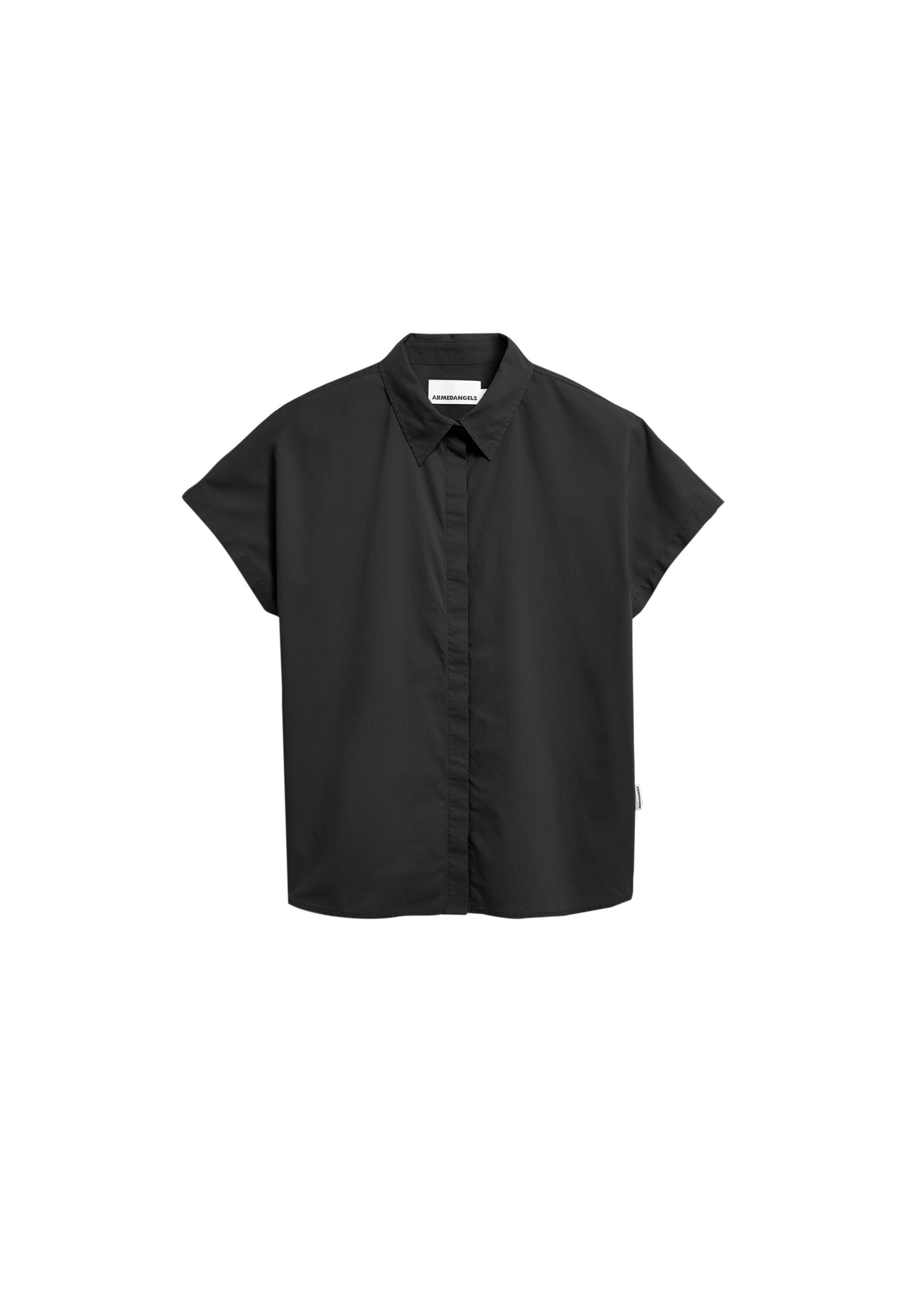 ARMEDANGELS Blouse 'LARISAANA' in Black: front