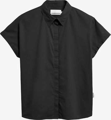 Chemisier 'LARISAANA' ARMEDANGELS en noir : devant