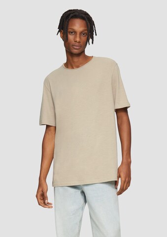 T-Shirt QS en beige : devant