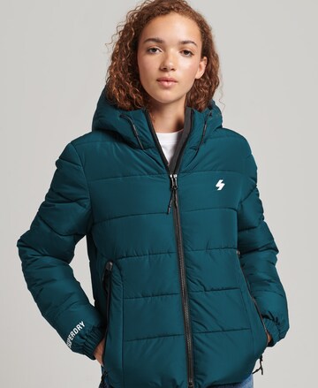 Superdry Jacke in Blau: predná strana