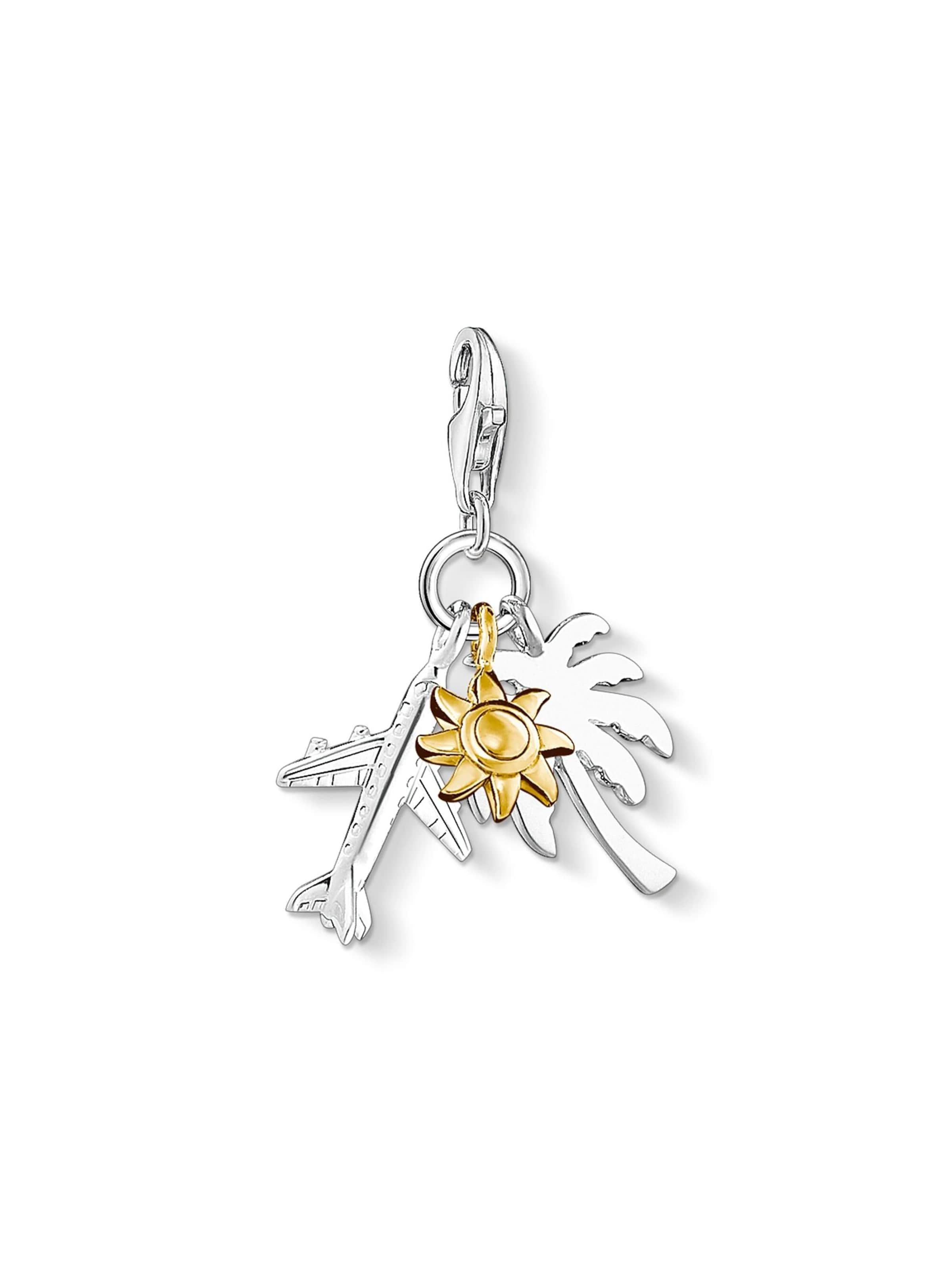Pendentif Thomas Sabo en jaune : devant