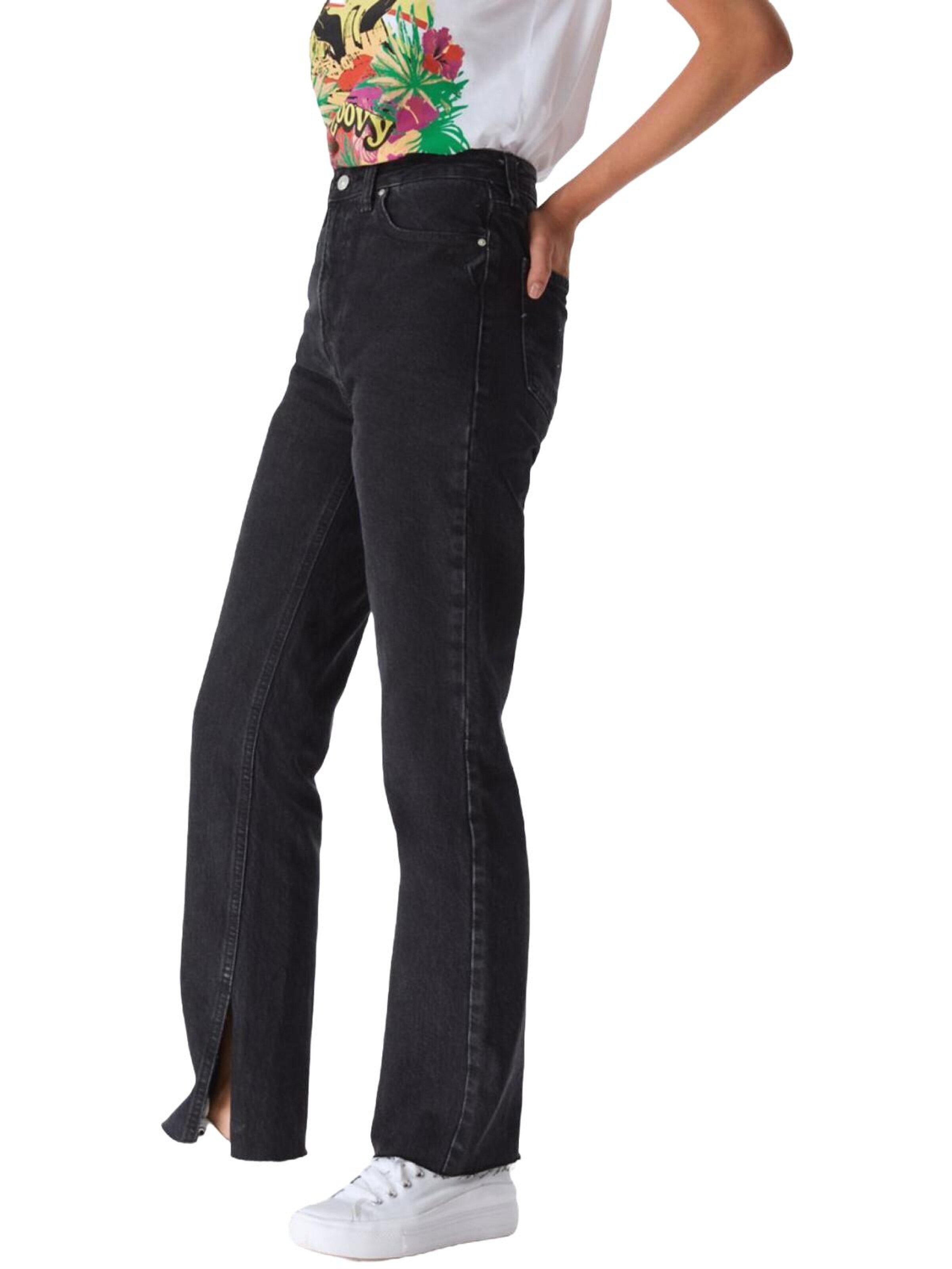 LTB Jeans - regular Vaquero 'LTB Jeans Damen Betiana High Waist Straight Leg Jeanshose' en negro