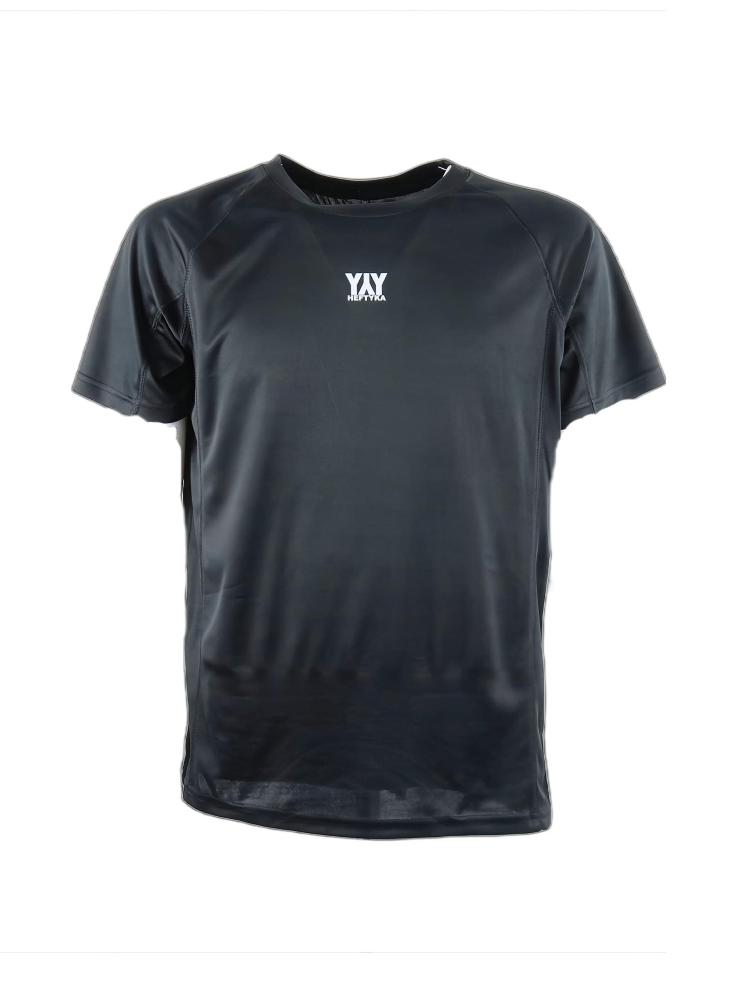 HEFTYKA Performance Shirt in Black: front