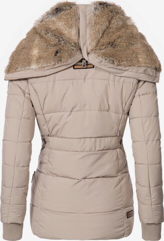 MARIKOO Winterjacke 'Nekoo' in Beige