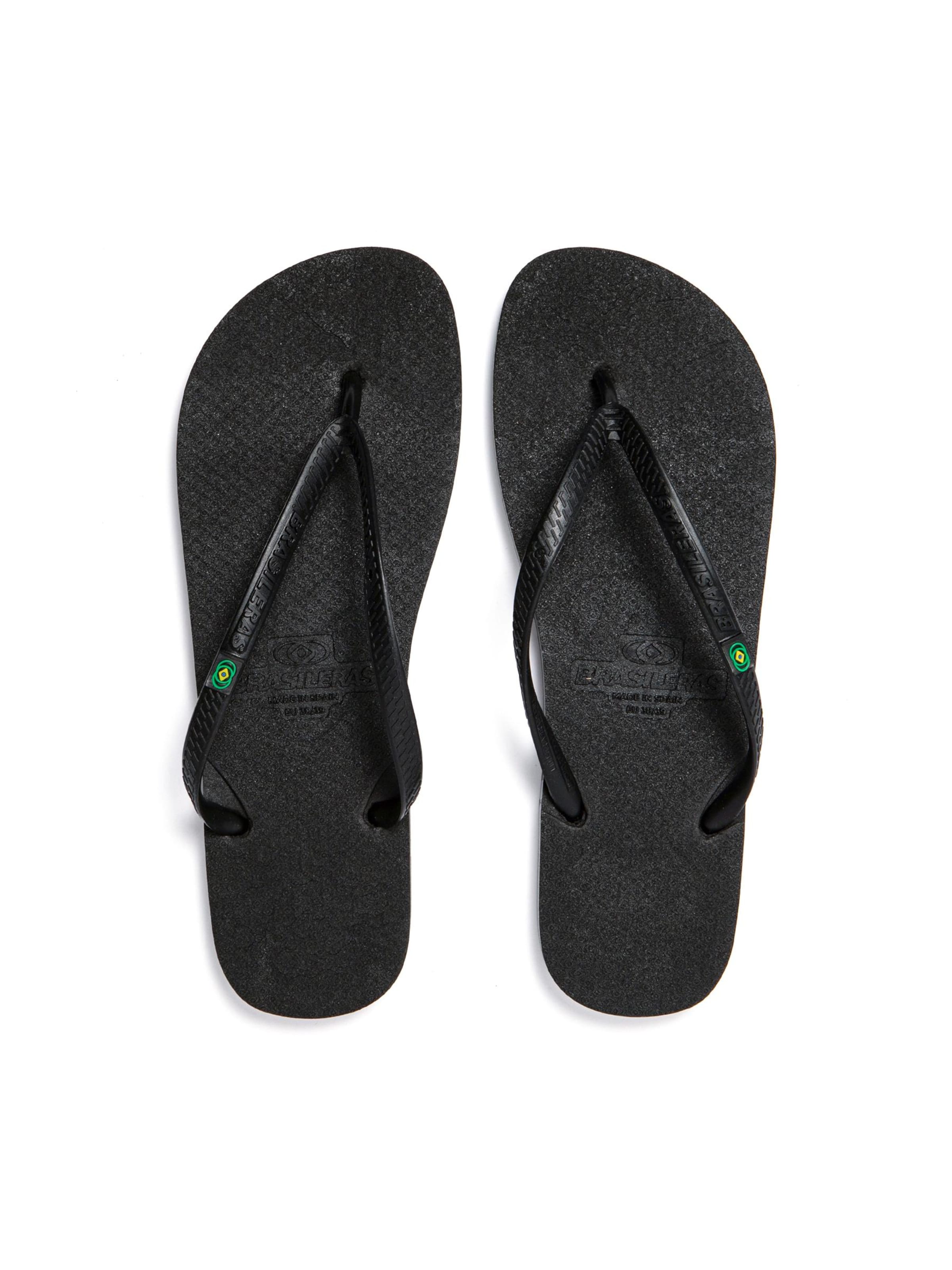 Brasileras - Sandalias de dedo 'Re Walk W' en negro