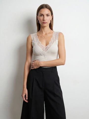 Dilvin Blouse 'Blusen' in Beige