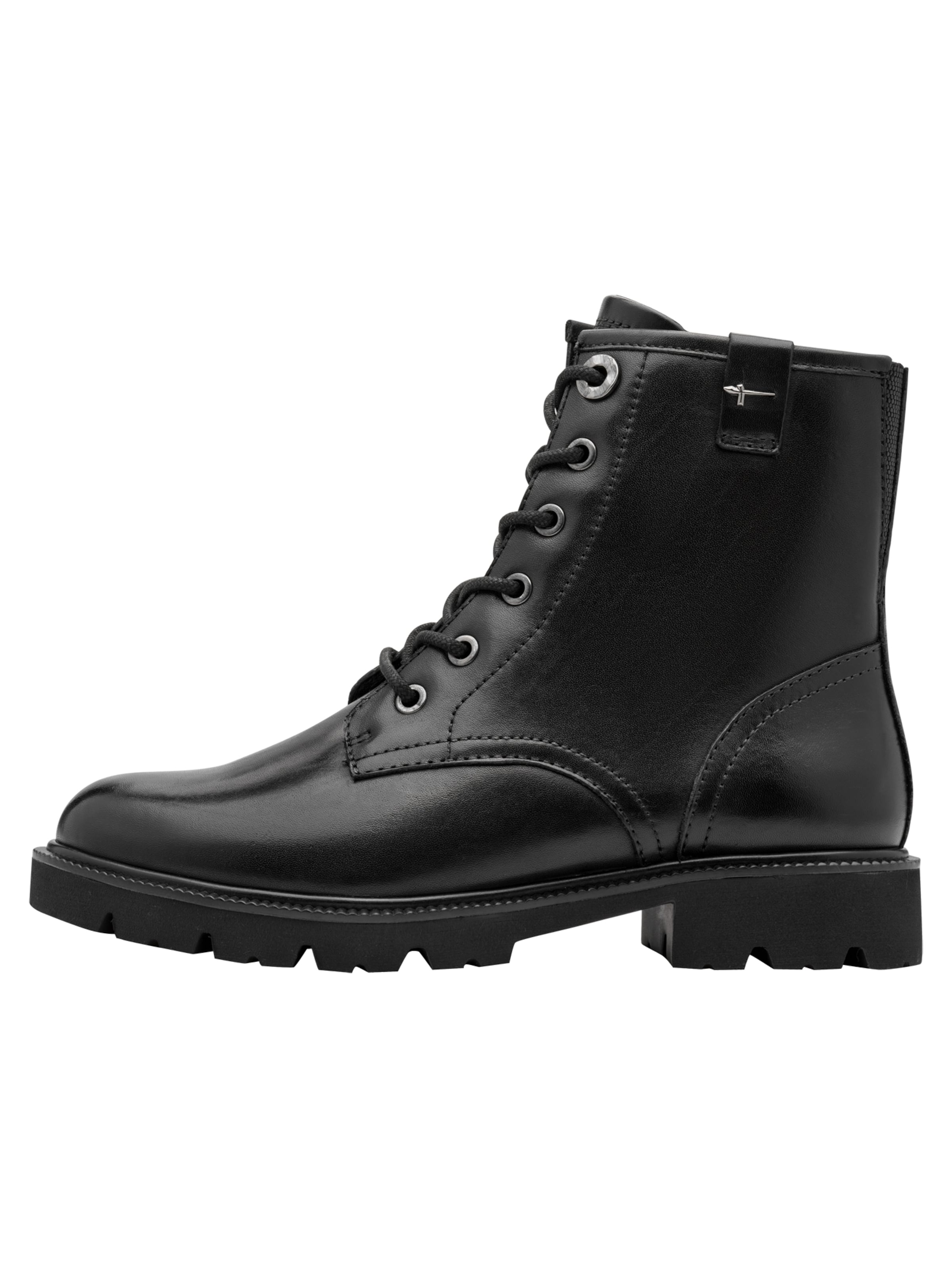 Stivaletto stringato di Tamaris in nero