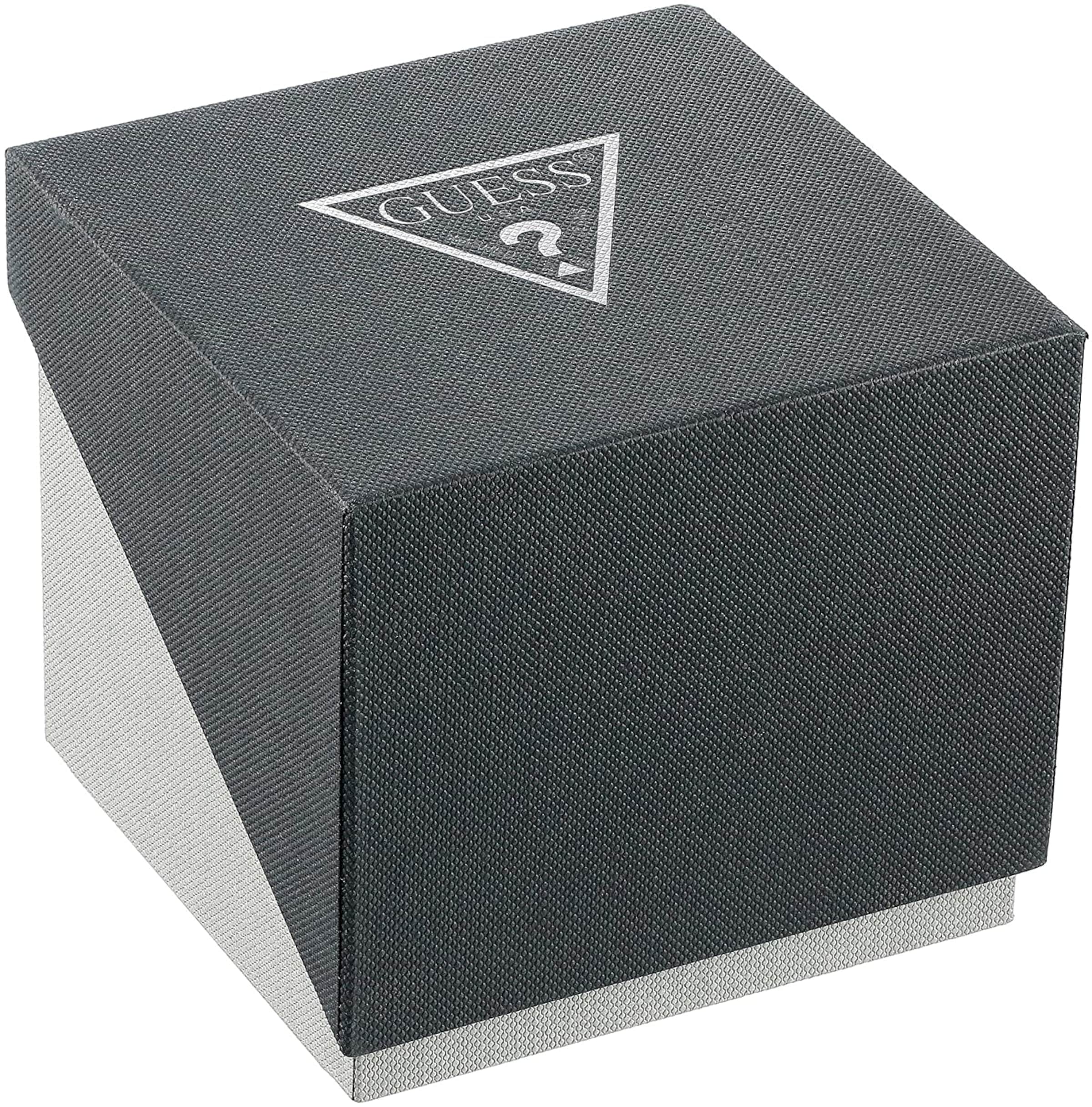 GUESS Analoog horloge 'Aura' in Zilver