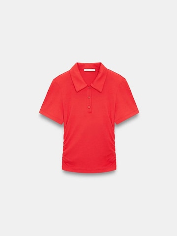 T-shirt Dilvin en rouge : devant