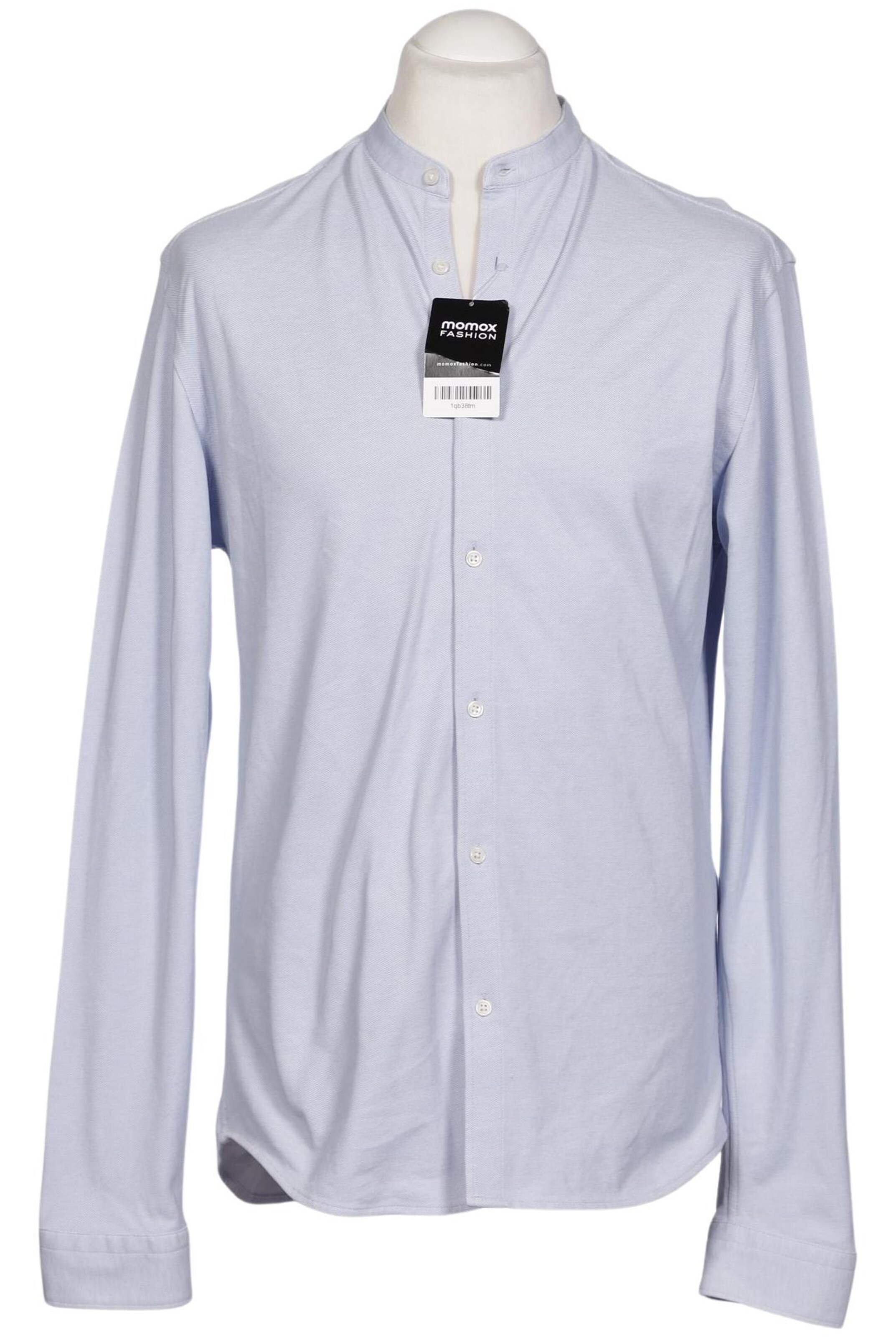 JACK & JONES Button Up Shirt in L in Blue: front