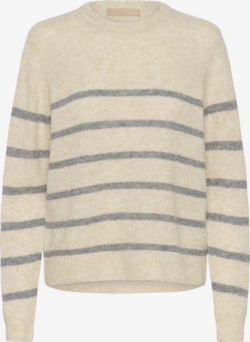 CULTURE Pullover 'Katrina' in Beige: Vorderseite