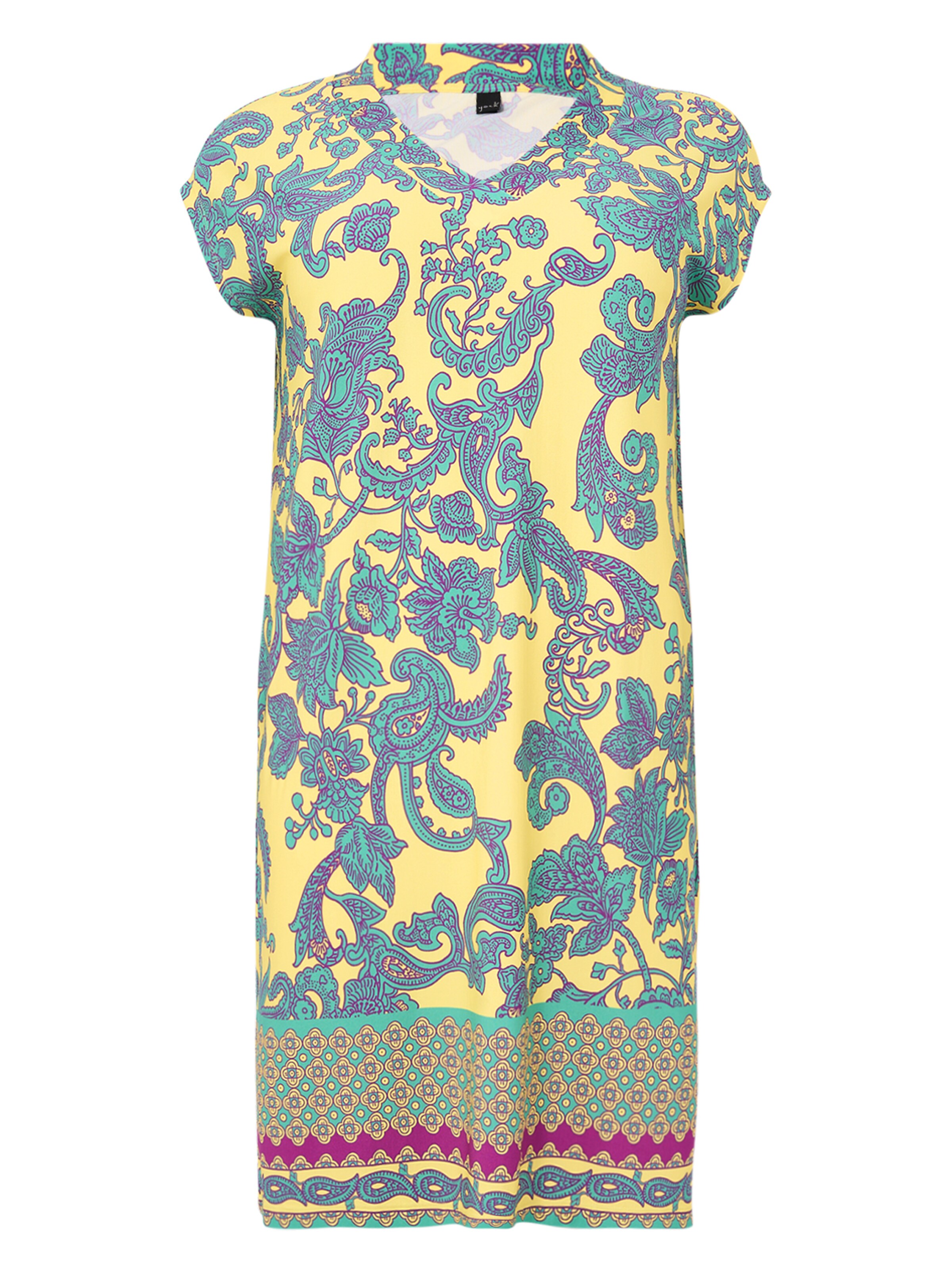 YOEK Kleid in Gelb: Vorderseite