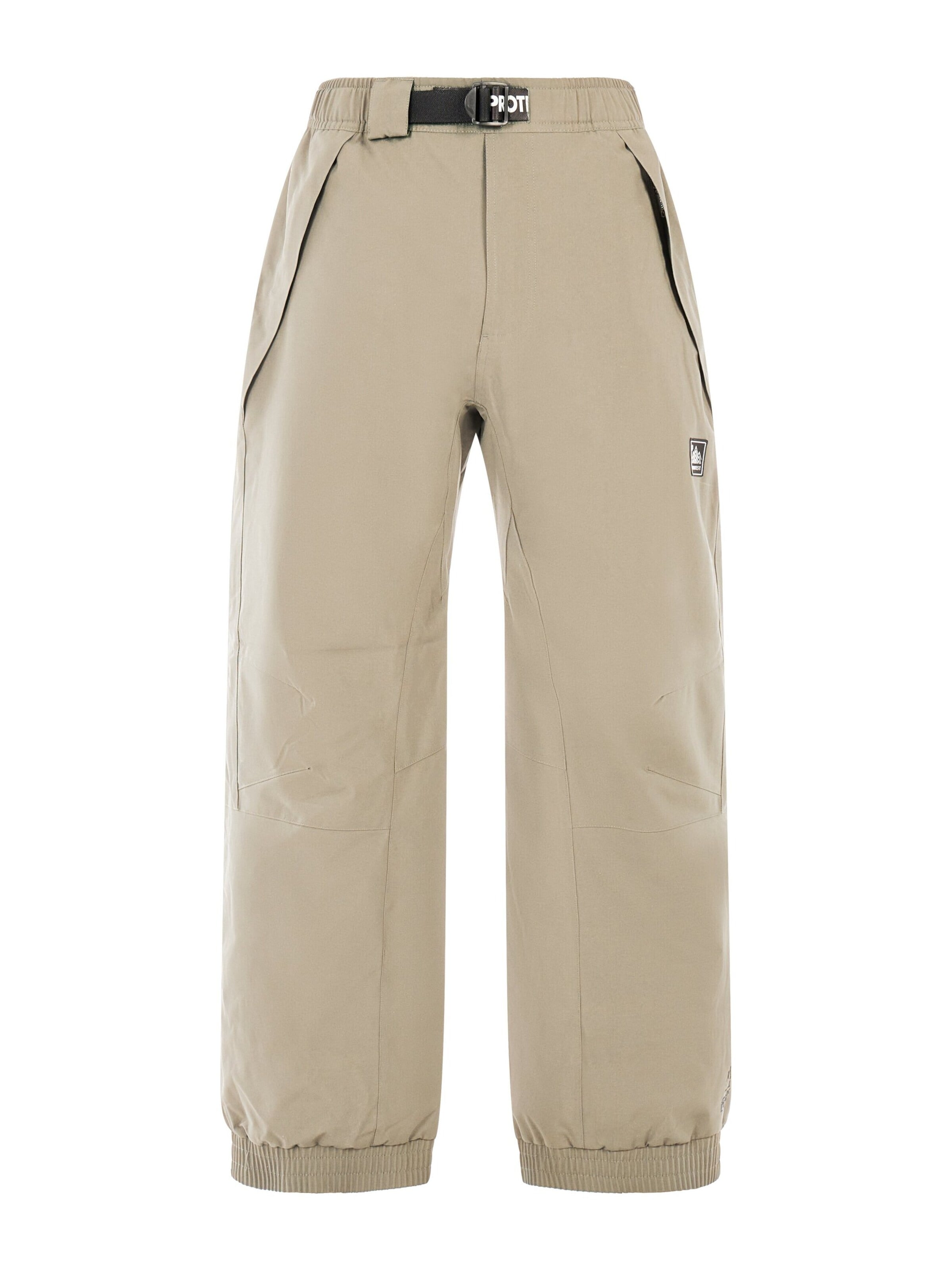PROTEST Sports trousers 'PRTLuton' in Brown: front