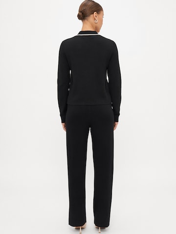 Vero Moda Petite Knit cardigan 'VMGOLD' in Black