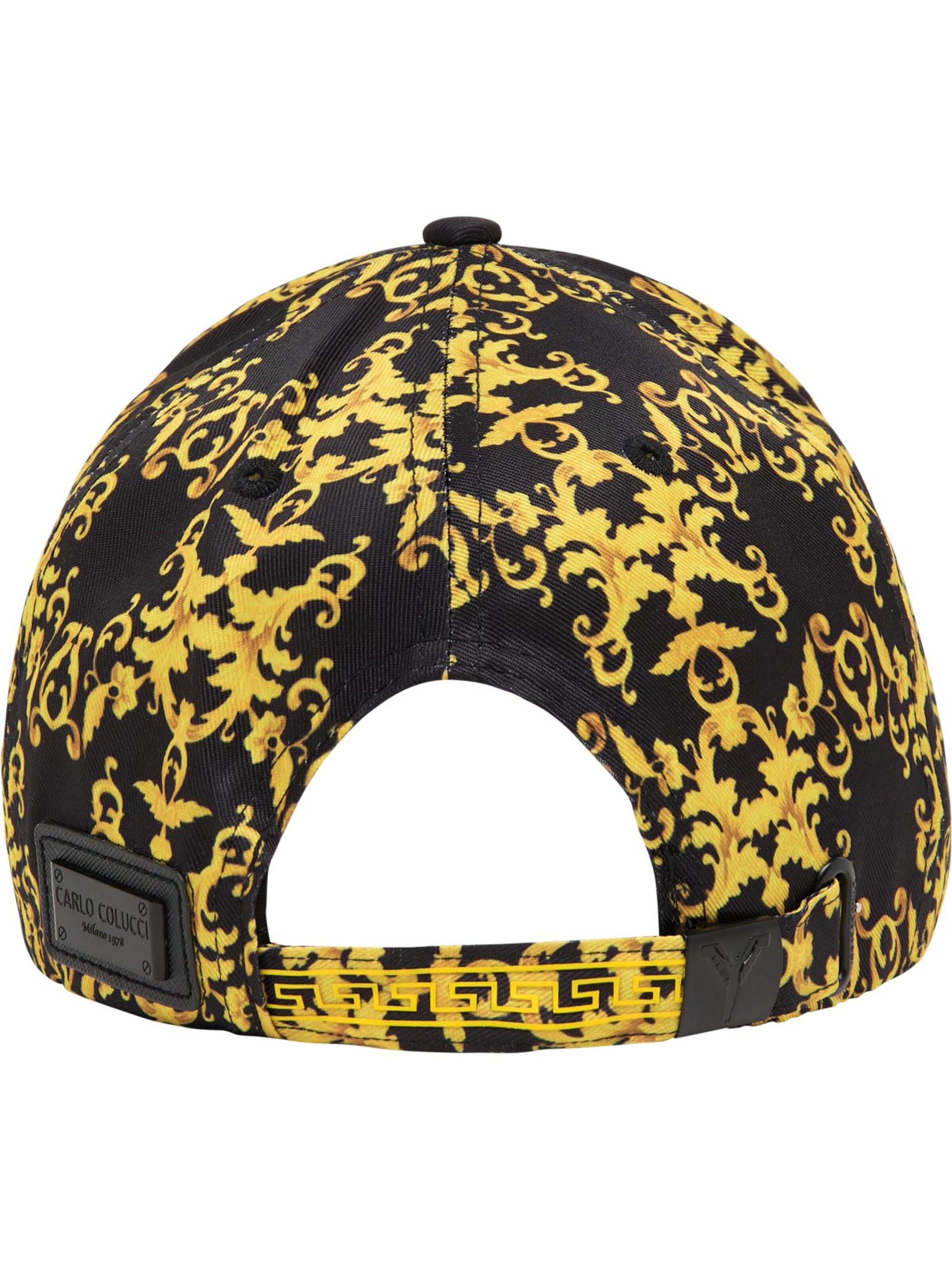 Casquette Carlo Colucci en noir