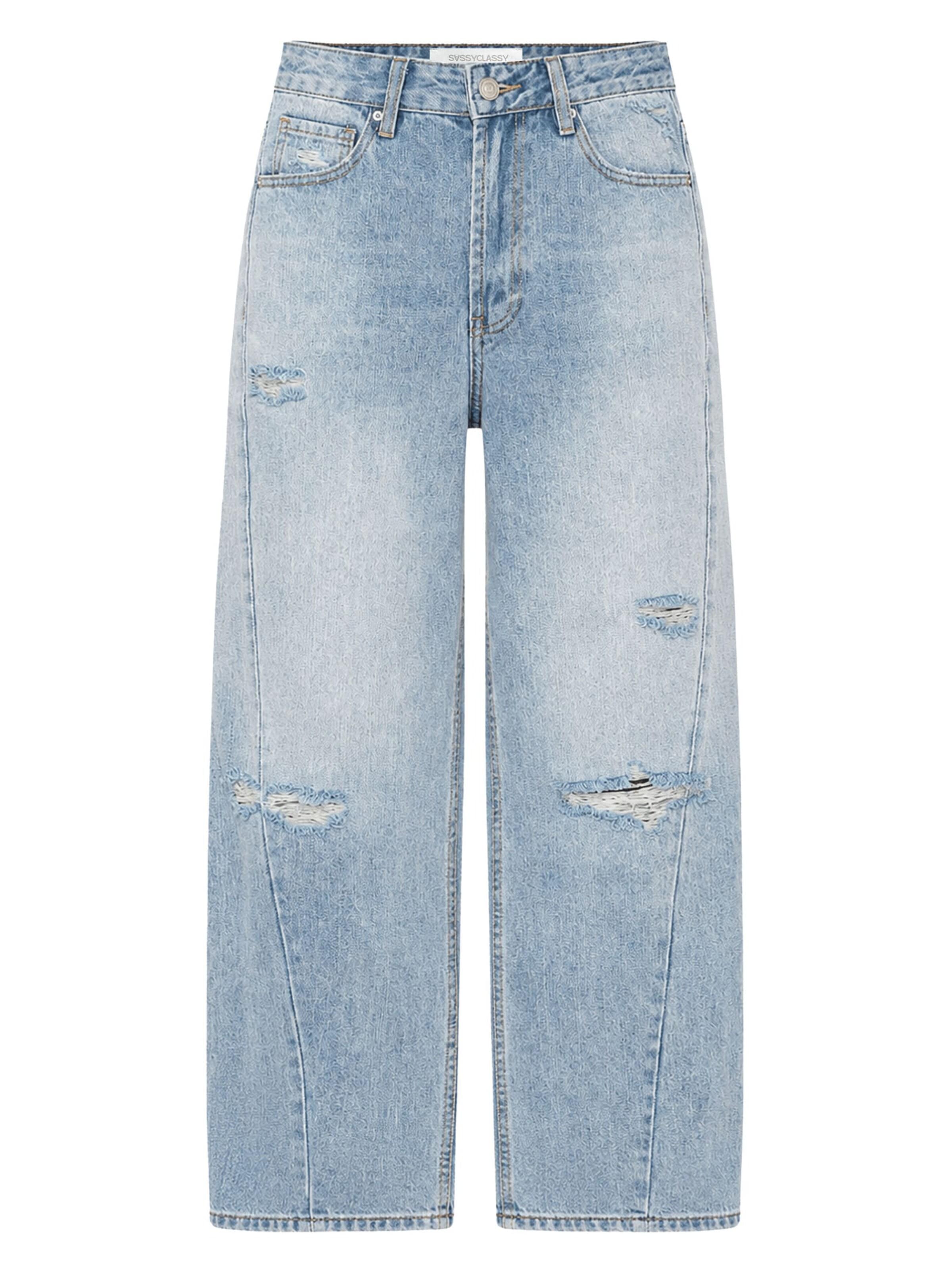 SASSYCLASSY Tapered Jeans‌‌‌ in Blau: Vorderseite