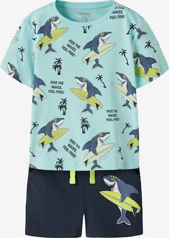 NAME IT Setti 'NMMFLAZ' värissä sininen: etupuoli