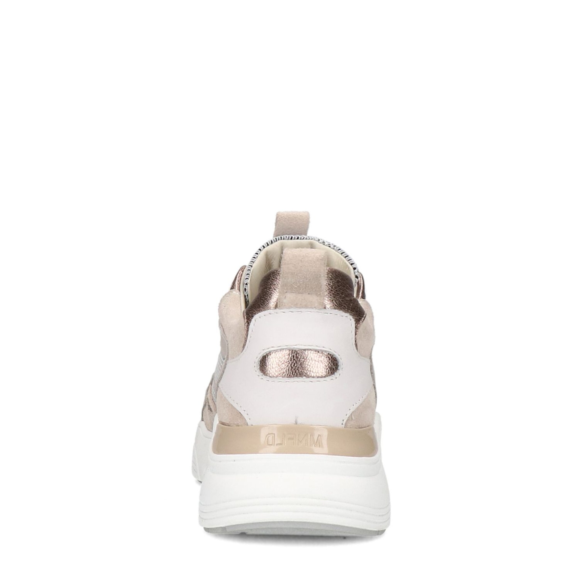 MANFIELD Sneakers laag 'Flache' in Beige