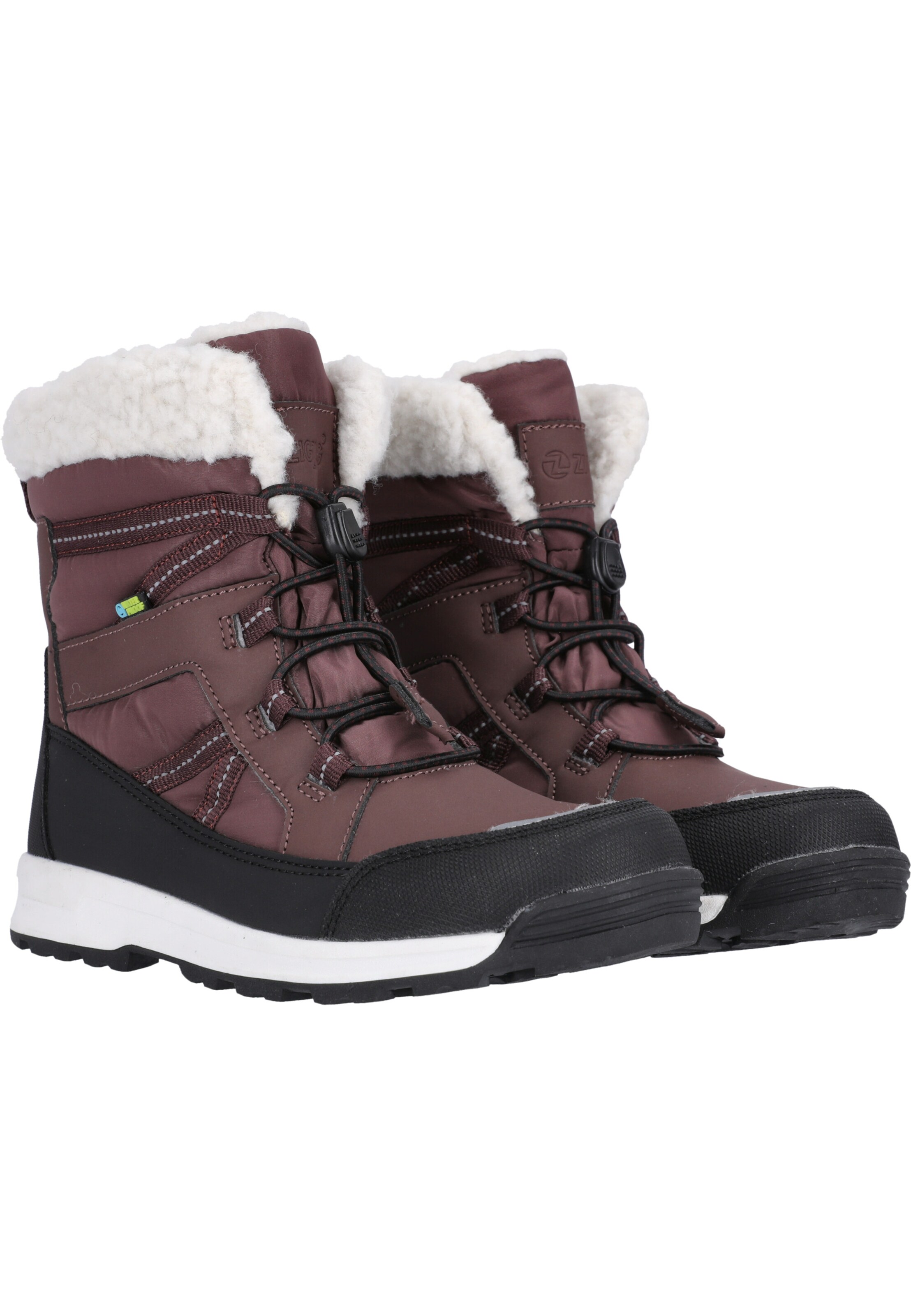ZigZag Snow Boots 'Wranden' in Purple