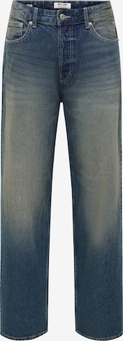 Only & Sons Loosefit Jeans 'ONSFADE' in Grün: Vorderseite