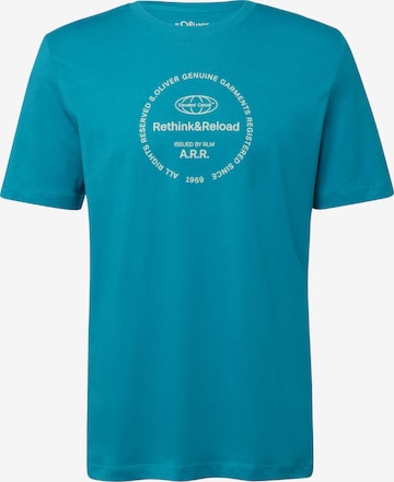 s.Oliver Shirt in Green: front