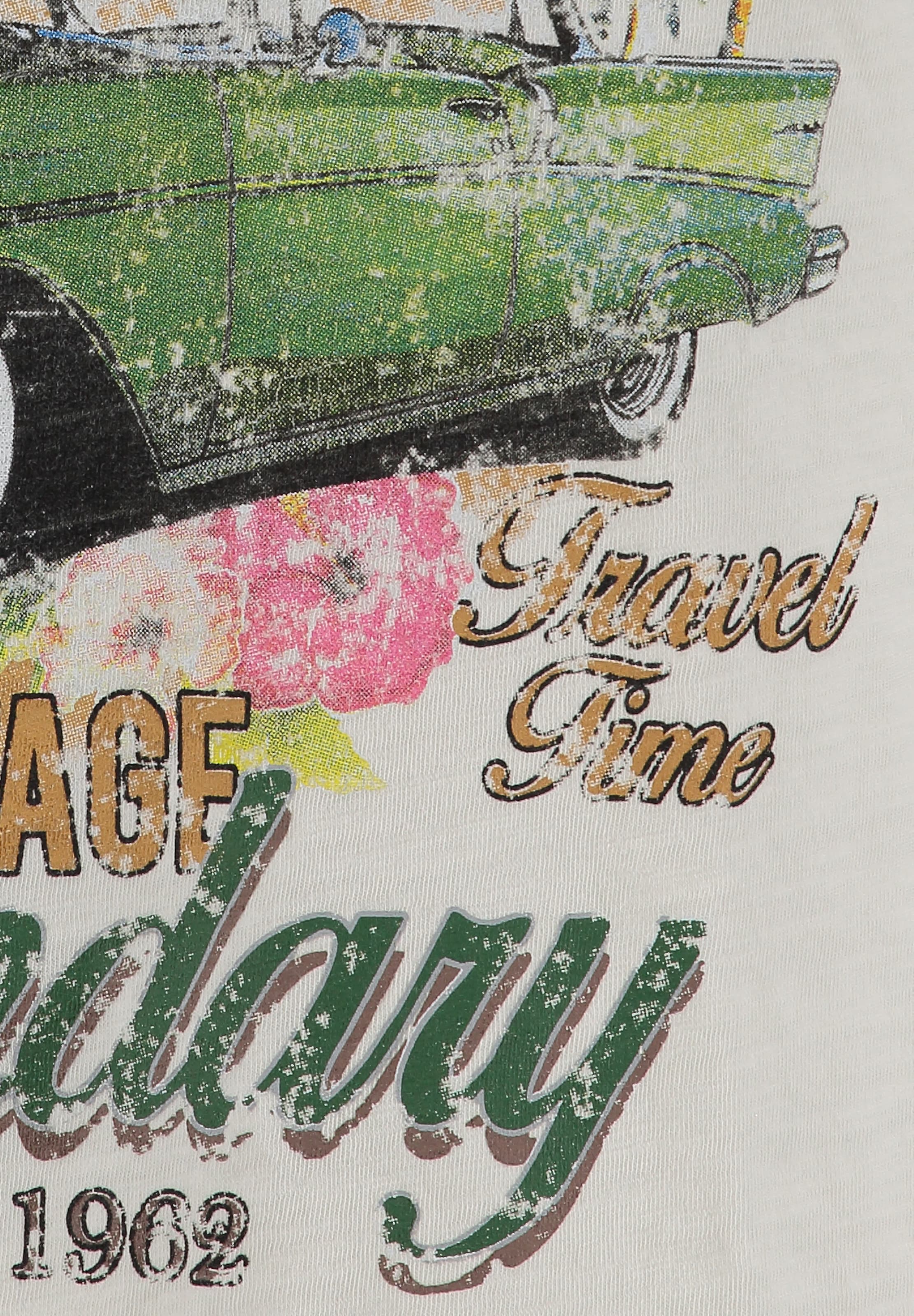 Key Largo Tričko 'JOURNEY' – béžová