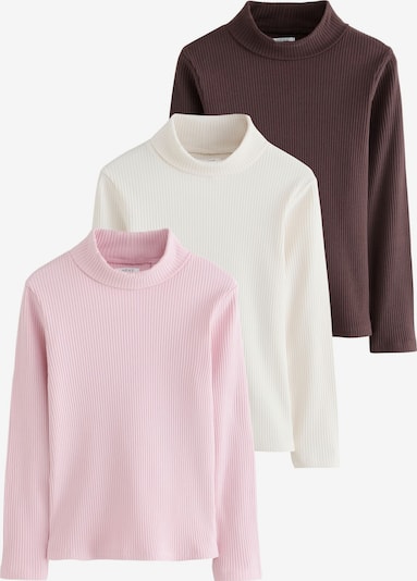 Next Shirt in 98 in schoko / rosa / weiß, Produktansicht