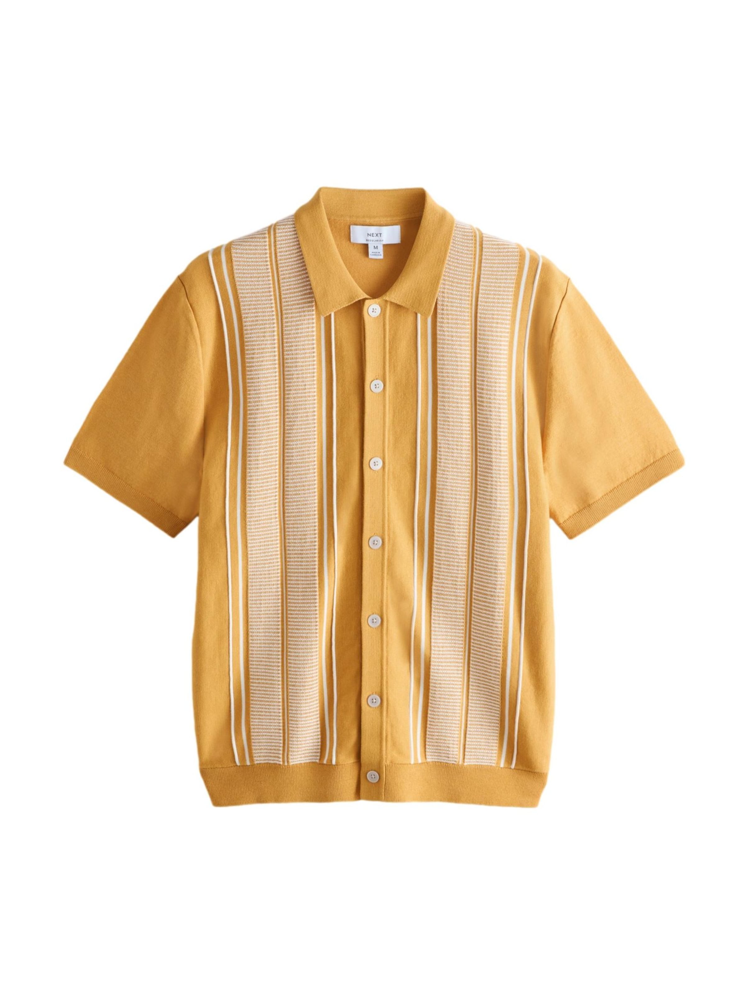 Next Strickjacke in Gelb: Vorderseite