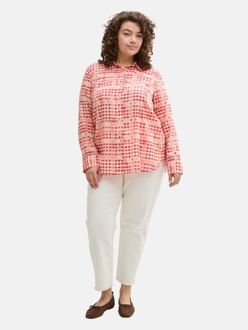 Tom Tailor Women + Blouse in Rood