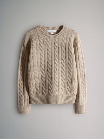 The Set Sweater in Brown