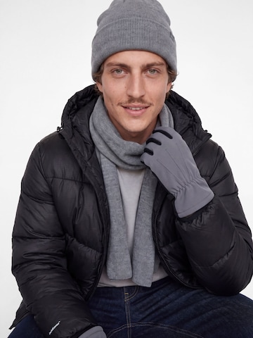 JACK & JONES Fingerhandsker i grå